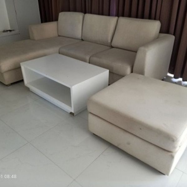 Thanh lý bộ sofa bọc da mới 95% SF077
