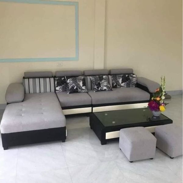 Thanh lý bộ sofa góc L gia đình mới 98% SF009