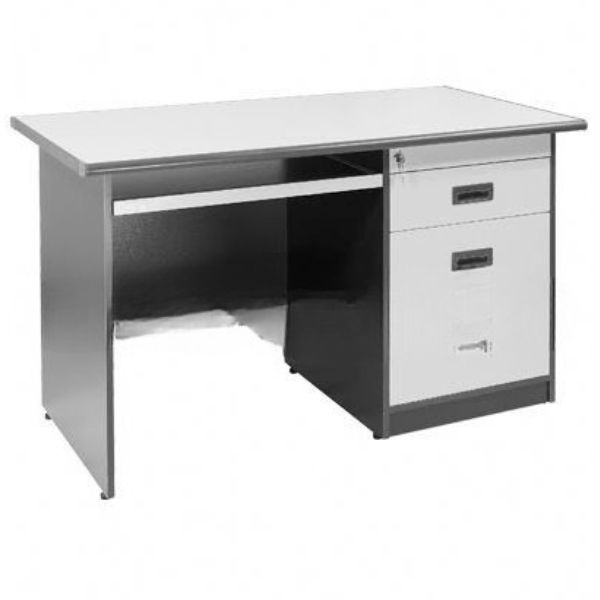 Thanh lý bàn làm việc nhân viên có hộc màu xám