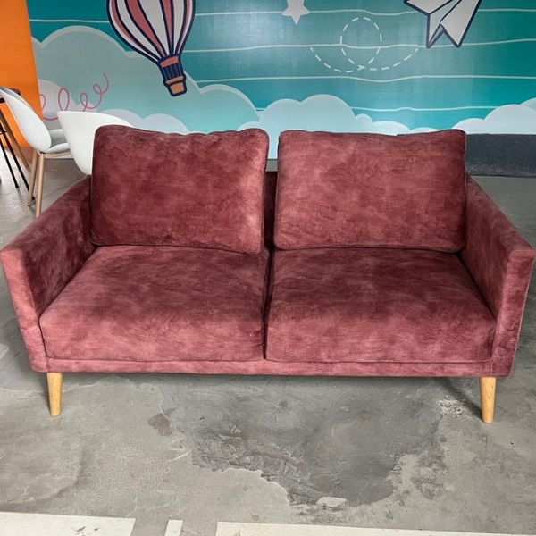 Bộ sofa đôi bọc nhung mới 99%