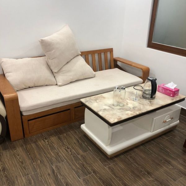 Bộ bàn ghế sofa tiếp khách văn phòng cũ