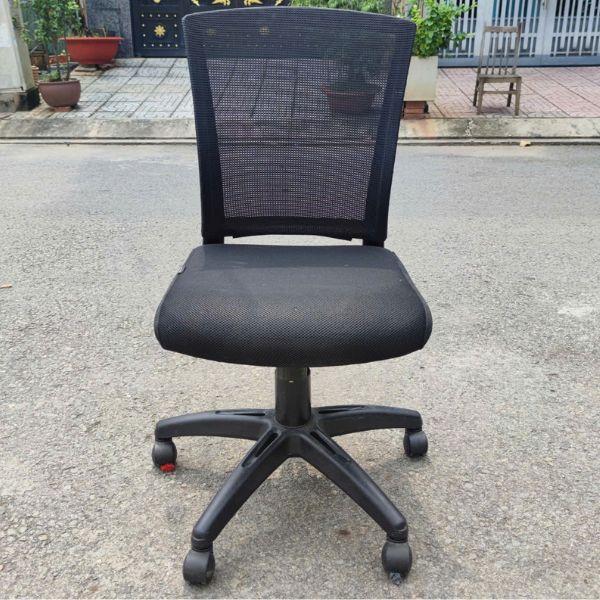 Ghế xoay văn phòng lưng lưới chân inox thương hiệu Hòa Phát