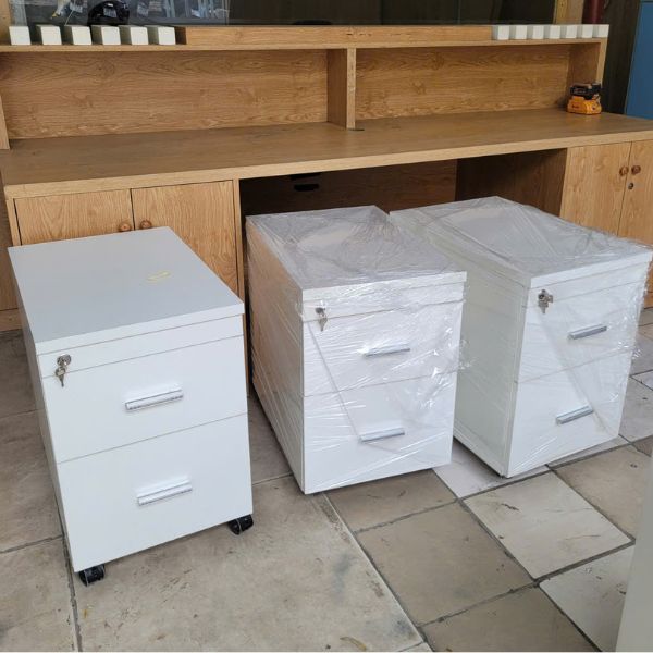 Tủ cabin văn phòng, hộc tủ di động 2 ngăn thanh lý