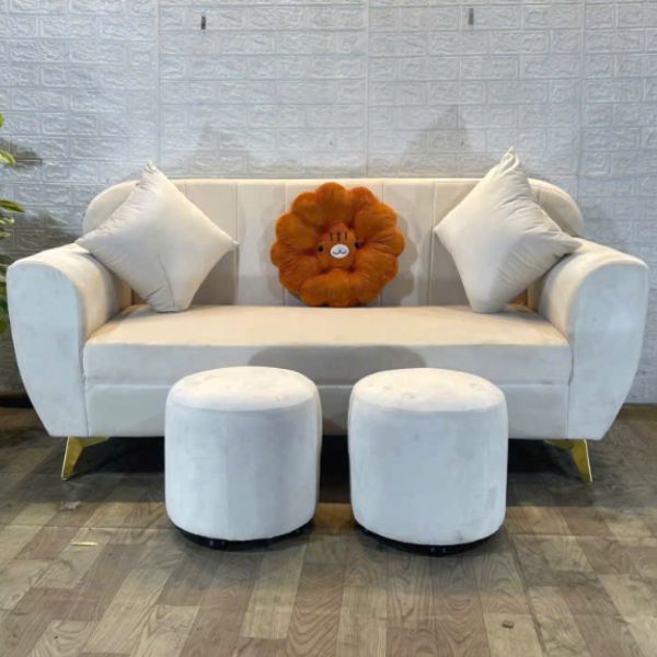 Bộ ghế sofa tiếp khách bọc vải sang trọng mới 100%
