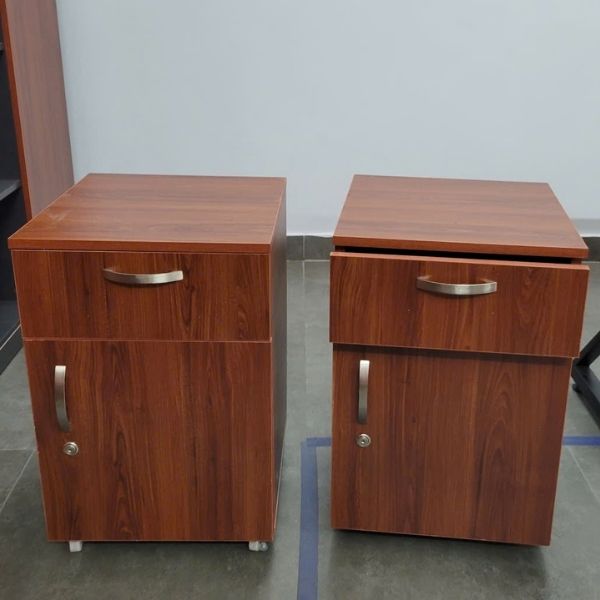 Hộc tủ di động 2 ngăn cũ đẹp