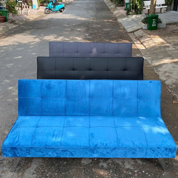 Băng Sofa Bed Bọc Nhung Cao Cấp Tồn Kho