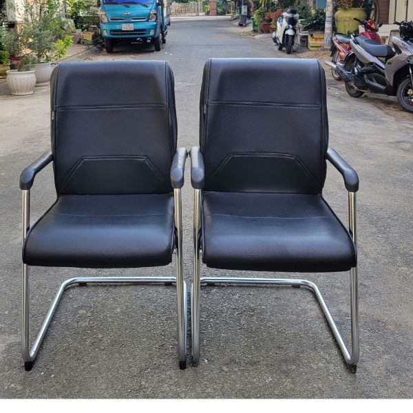 Thanh lý Ghế chân quỳ Hòa Phát inox bọc da