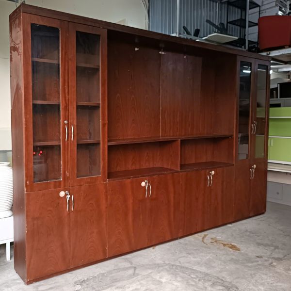 Thanh lý tủ hồ sơ Giám đốc veneer mới 95%