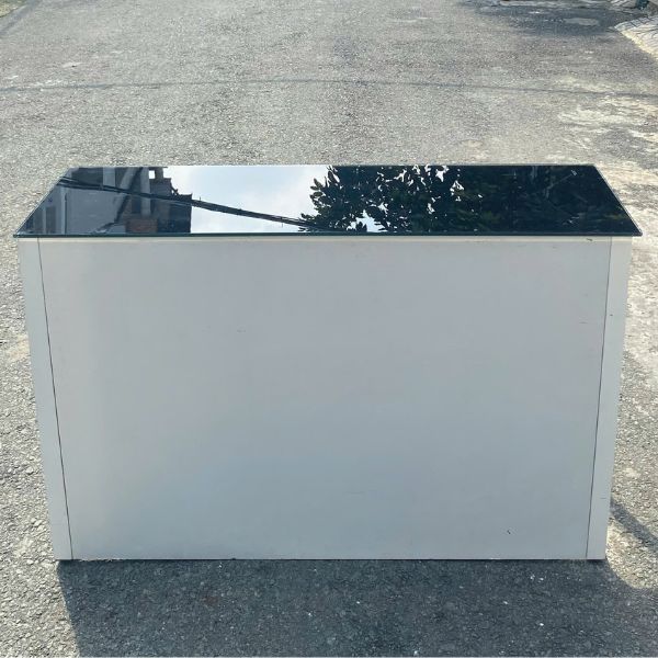 Bàn làm việc chân sắt 1m2x40 thanh lý như mới