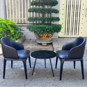 Bộ bàn cafe mặt đá Grace 2 ghế giá rẻ