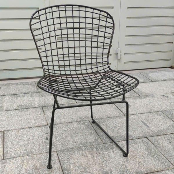 Ghế ăn, ghế cafe lưới sắt vuông thanh lý