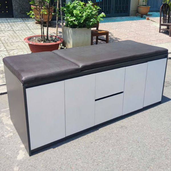 Giường khám bệnh có ngăn kéo và hộc tủ thanh lý