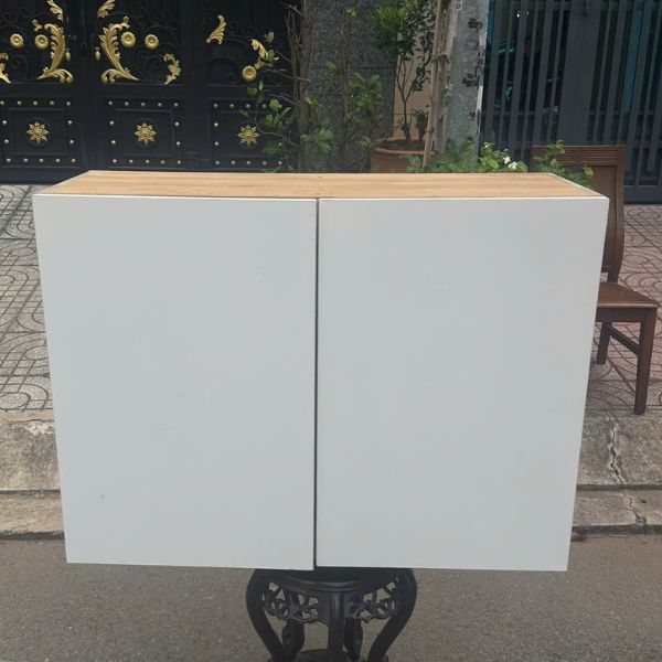 Tủ gỗ treo tường 2 cánh lưu trữ tài liệu thanh lý
