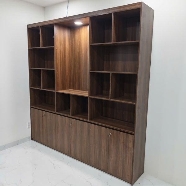 Tủ kệ gỗ tài liệu văn phòng Giám đốc sang trọng