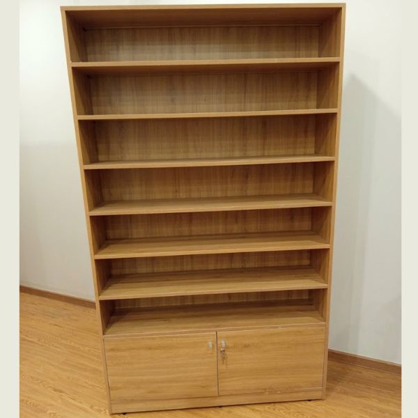 Tủ kệ hồ sơ tài liệu gỗ 7 tầng có khóa mới 95%