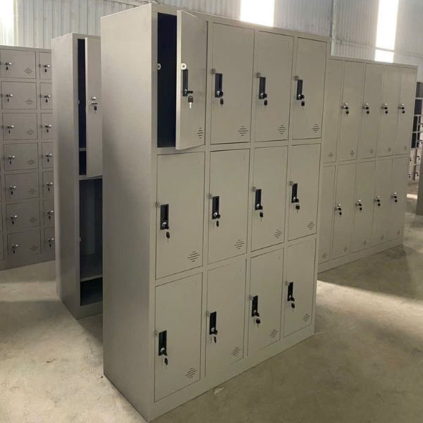 Thanh lý tủ locker văn phòng 12 cánh mở cao cấp
