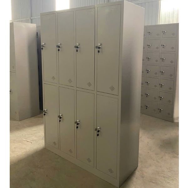 Tủ sắt locker treo áo 8 cánh cao cấp