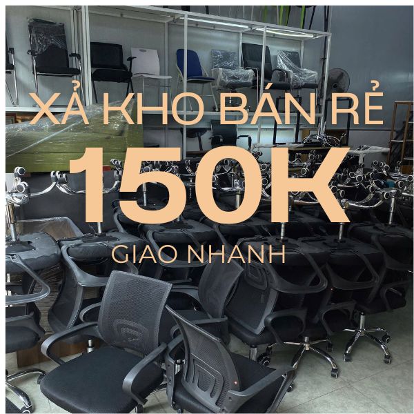 Thanh Lý 200+ Ghế Văn Phòng Giá Từ 150K Tại TP.HCM