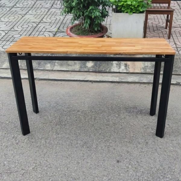 Bàn học sinh chân sắt 1m2x40cm cũ dùng còn tốt