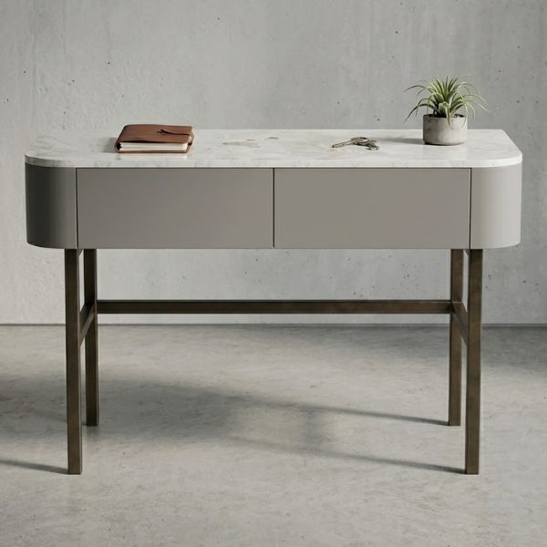 Bàn phấn treo tường gỗ MDF sang trọng mới 99%