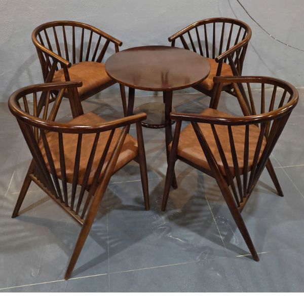 Ghế gỗ cafe Genny 12 nan cao cấp tồn kho