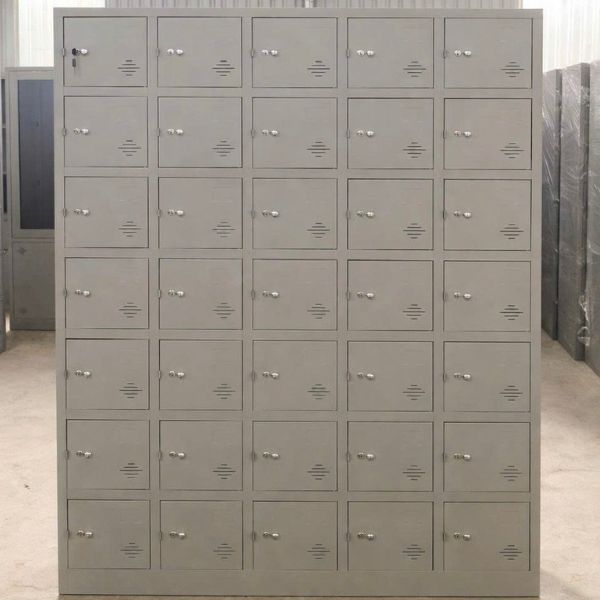 Thanh lý tủ locker sắt 35 ô cánh mở cao cấp
