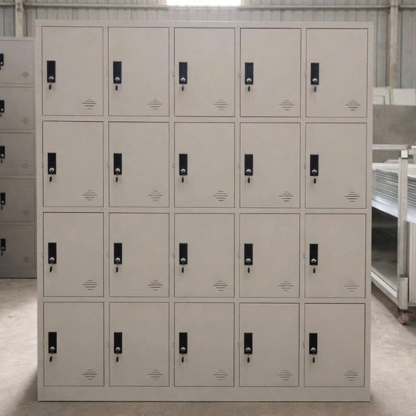 Thanh lý tủ sắt locker văn phòng 20 ngăn cao cấp