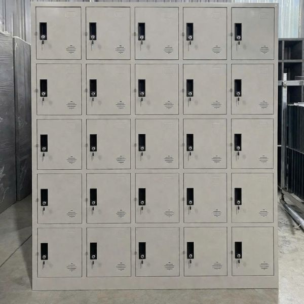 Tủ sắt locker 25 ô cao cấp mới 99%